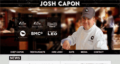 Desktop Screenshot of joshcapon.com